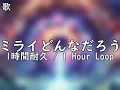 ミライどんなだろう 1時間耐久 / 1 Hour Loop(歌)
