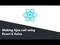 Making Ajax call using React and axios Hindi