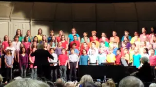 Shining Moon Thai folk song Elementary Honor Choir