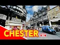 CHESTER ENGLAND | A walk through the City Centre Cheshire streets of Chester UK.