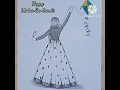 MakarSankranti special drawing girl drawing