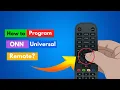 How to Program an ONN Universal Remote Onn Universal Remote Codes List and Program Guide
