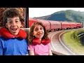 24 HOURS LOCKED inside a TRAIN