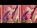 Noise Removing From Image with OpenCV Python