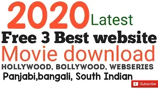 2020 latest movie download 3 best free webside hollywood bollywood webseries panjabi south indian hi