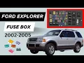 Ford Explorer 2002-2005 Relay Fuse Box Diagram Location - Complete Guide