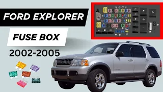 Ford Explorer 2002-2005 Relay Fuse Box Diagram Location - Complete Guide