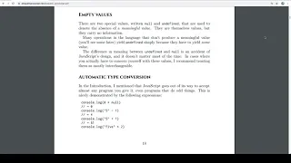 Eloquent JavaScript Read-Along - Values Types and Operators