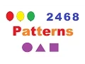 Learning Patterns with Colors Shapes and Numbers