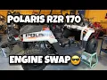 Polaris RZR 170 Honda 400EX Engine Swap Part 1