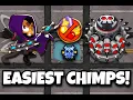NEW Easiest CHIMPS Black Border Guide No Geraldo l Update 49 2 Bloons TD6