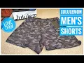 Review LULULEMON Men s Camo Shorts 7 PACE Breaker Lined Shorts Variegated Mech Camo Black