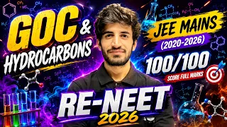 JEE Main Questions That Can Appear in NEET 2026 🔥 | GOC & Hydrocarbons LIVE