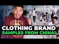 I Ordered My Clothing Samples From Alibaba Streetwear Startup Ep 4