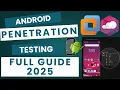 Android Hacking with Metasploit Complete Pentesting Tutorial using Genymotion Kali Linux 2025