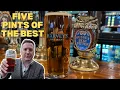 Five Pints of Harveys Sussex Best in Five Lewes Pubs