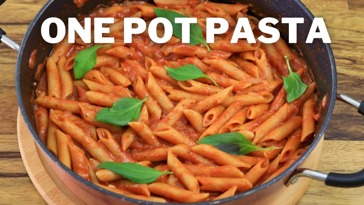 15 Minute Garlic Cherry Tomato Pasta