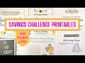 Savings challenge printables show-and-tell plus coupon code