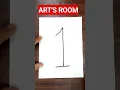 Download Lagu Easy drawing with numbers | simple drawing ideas for beginners #shorts #artsroom