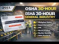 OSHA 30-Hour General Industry Training - What s Covered OSHATrainingSchool com