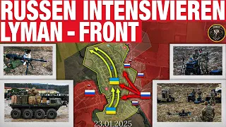 Ukrainer konzentrieren 80 Bataillone vor Charkiv - Neuer Kessel entstanden?. Frontbericht 23.01.2025