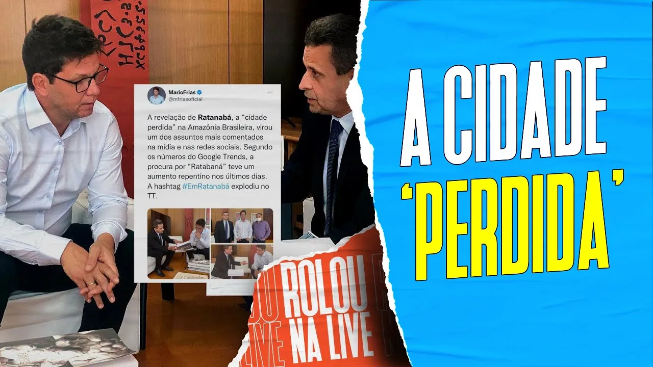 Mario Frias espalha fake news sobre Ratanabá | Galãs Feios