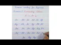 How to write Cursive Lesson 5 Connecting letters b a to z Cursive writing