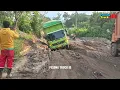 Download Lagu NYARIS TENGELAM ‼️ TRUK BATUBARA TEROBOS LUMPUR DALAM TANPA RASA TAKUT - AKSI EPIK YANG MEMUKAU