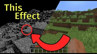 Minecraft but dithered C OpenGL