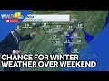 Cold and rainy Thursday night in Maryland When the Temperatures will warm up