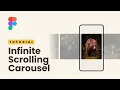 Create An Infinite Scrolling Carousel Figma Tutorial