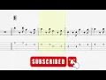 Mrs. GREEN APPLE - 禁じた遊び | Bass TAB & Tutorial [ベース]