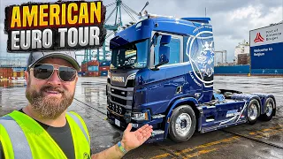 My Scania has Arrived in Belgium from USA!