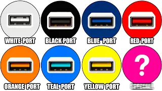 Every USB Port COLOR Explained in Detail