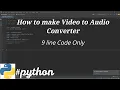 How to make to converter by