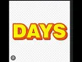 7 more days until July