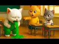 Download Lagu 🤮🍏 The Kitten Ate a Strange Apple… Then Chaos Broke Out in Class! #aicat#catshorts#cat