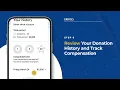 Grifols DonorHub Review Donation History