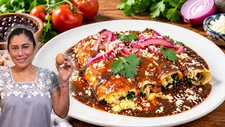 Cuida tu glucosa, hígado, presión, anemia | Comida completa y económica ENFRIJOLADAS PROTEÍCAS