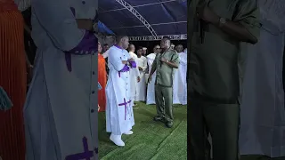 prophet samuel ojo adebayo baba authority and king ajidara live on stage at farim worldwide