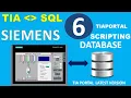 SIEMENS TIA PORTAL - DATABASE SCRIPTING