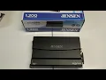 walmart amp dyno review Jensen XDA91RB 1200 watt mono with a Soundstream R3 subwoofer