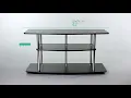Convenience Concepts Designs2Go 3-Tier Wide TV Stand Cherry Reviews