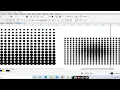 Making vector Halftone pattern an Easily in Corel draw