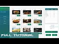 JavaFX Full Tutorial - Cafe Shop Management System with Source Code