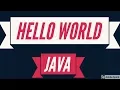 Hello World program in java first program in java