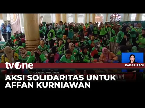 Gubernur Jatim Hadiri Aksi Solidaritas untuk Affan Kurniawan