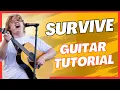 Download Lagu Survive Lewis Capaldi Guitar Tutorial