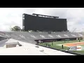 Construction on largest college board nearly complete at U of I
