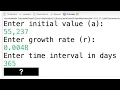 This Program Predicts My Subscriber Count - Exponential Growth Java Program Tutorial